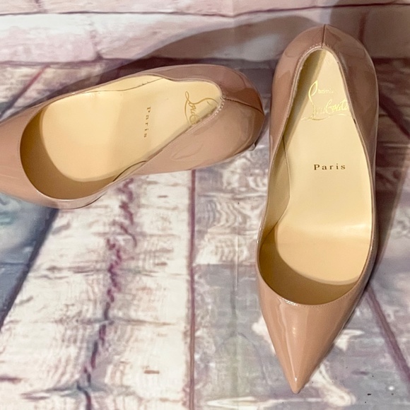 CHRISTIAN LOUBOUTIN So Kate Patent Pointed-Toe Red Sole Pump - Picture 3 of 9